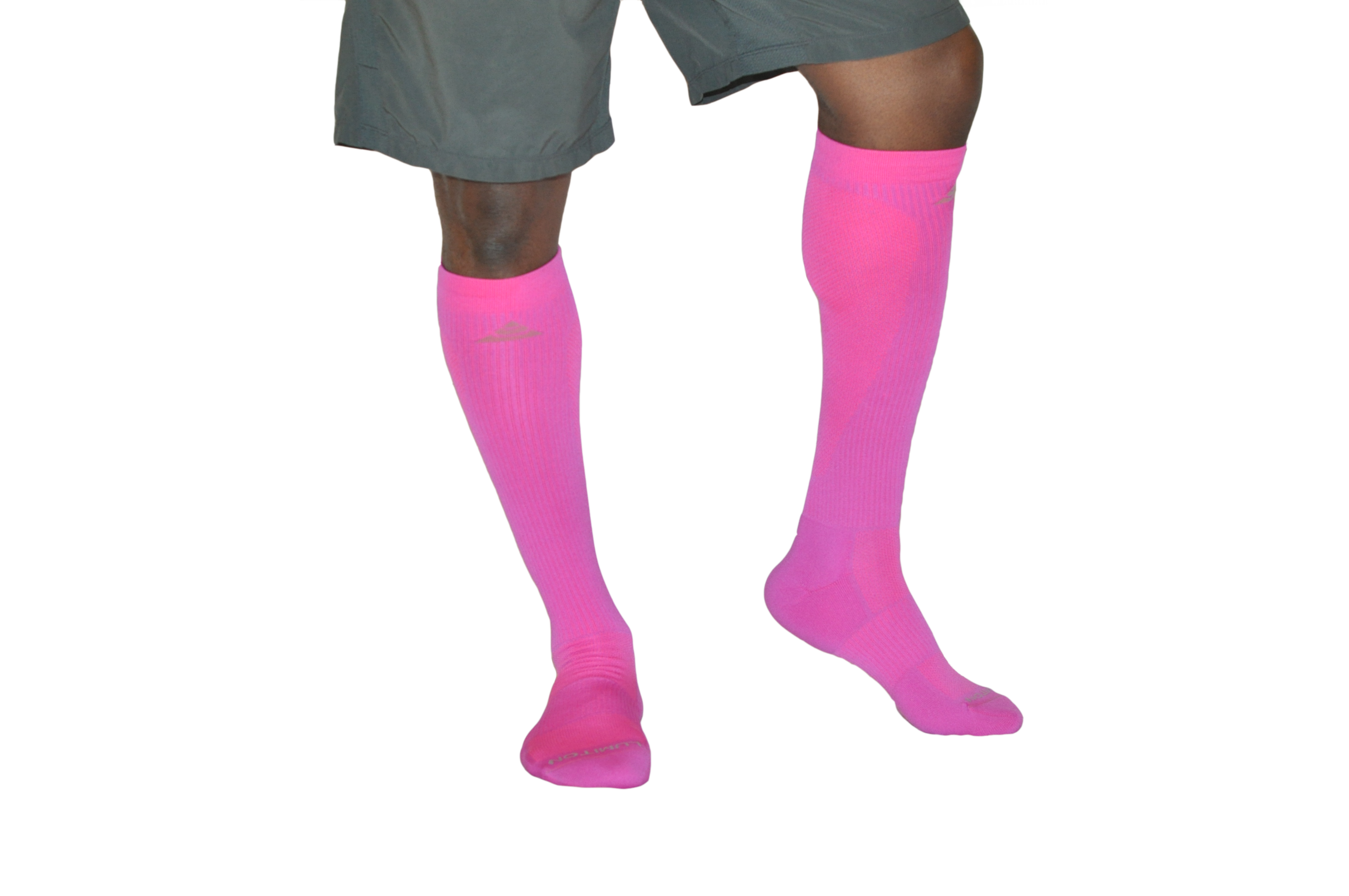 Men's Compression Socks - Optic Pink 